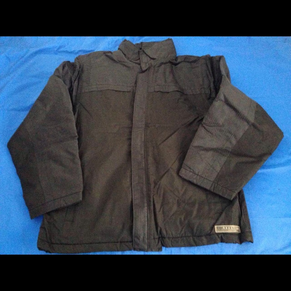 Boys black jacket size 16-18